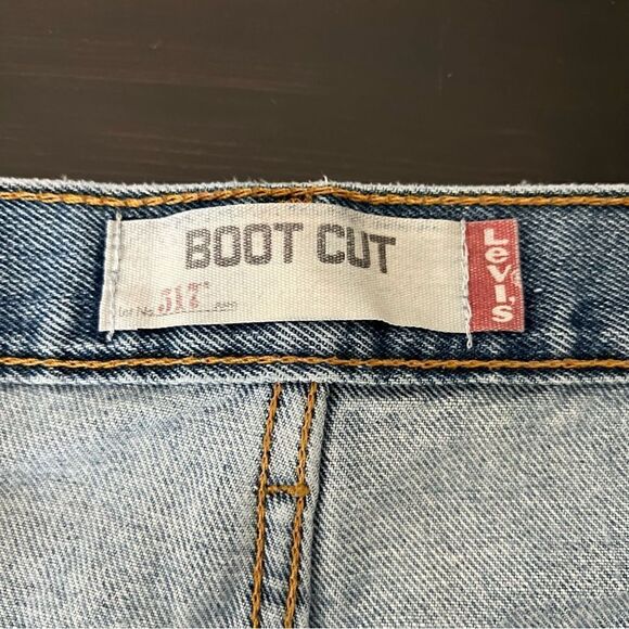 Levi's 517 Mens Jeans Size 36x32 Blue Bootcut Cotton Denim Classic Western - Picture 9 of 15
